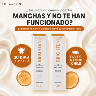 EQUA SKIN Brighten sérum corporal unificador de tono - 30 días de prueba y envíos a todo Chile
