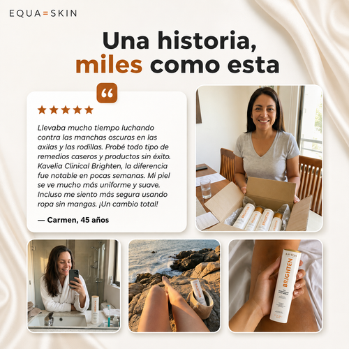 EQUA SKIN Brighten | Sérum Corporal Unificador de Tono | Con Ácido Tranexámico, Vitamina C y Niacinamida | 90 ml
