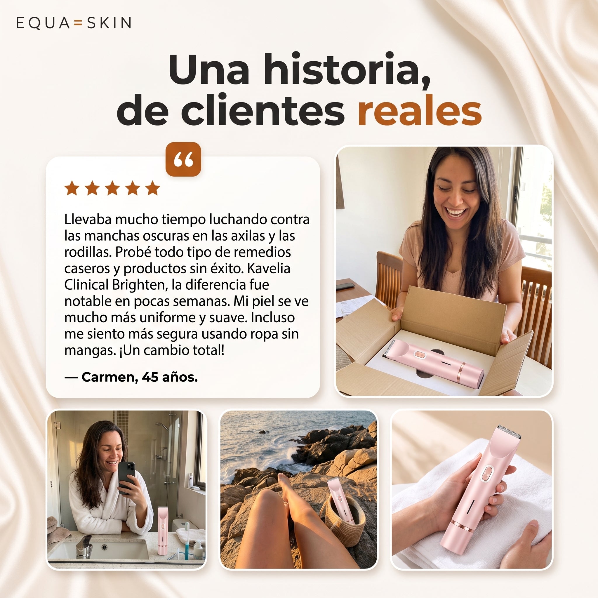 EQUA SKIN Smooth | Rasuradora Corporal 2 en 1