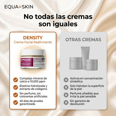 EQUA SKIN Density | Crema Facial Reafirmante de Calcio + Elastina