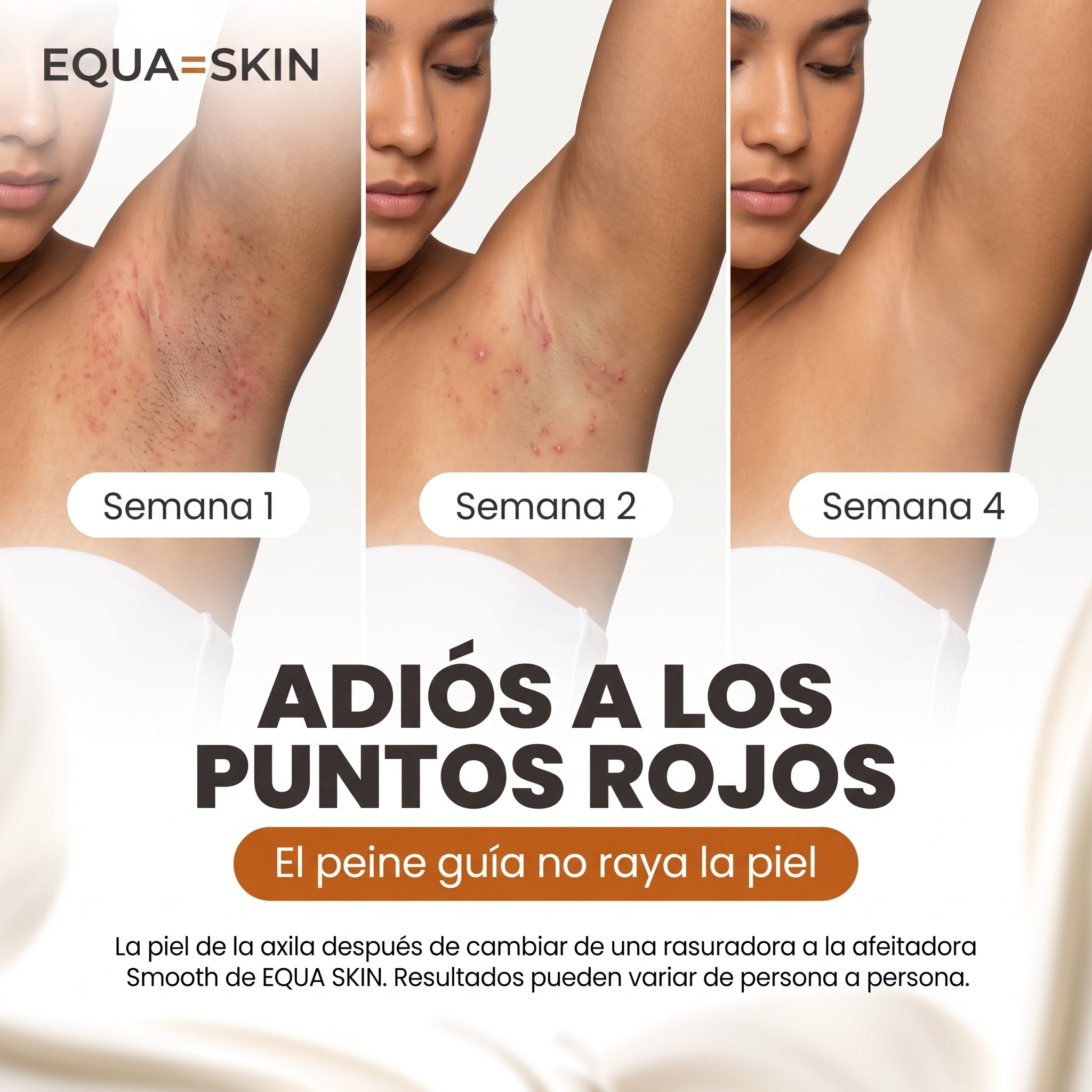 EQUA SKIN Smooth | Rasuradora Corporal 2 en 1