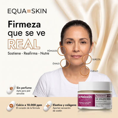 EQUA SKIN Density | Crema Facial Reafirmante de Calcio + Elastina