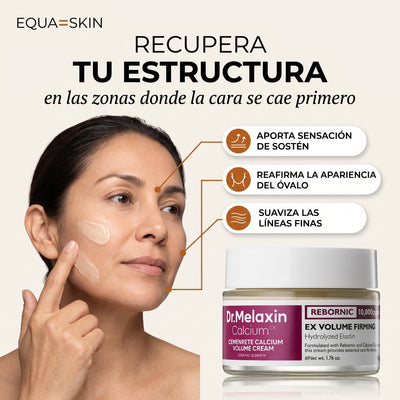 EQUA SKIN Density | Crema Facial Reafirmante de Calcio + Elastina